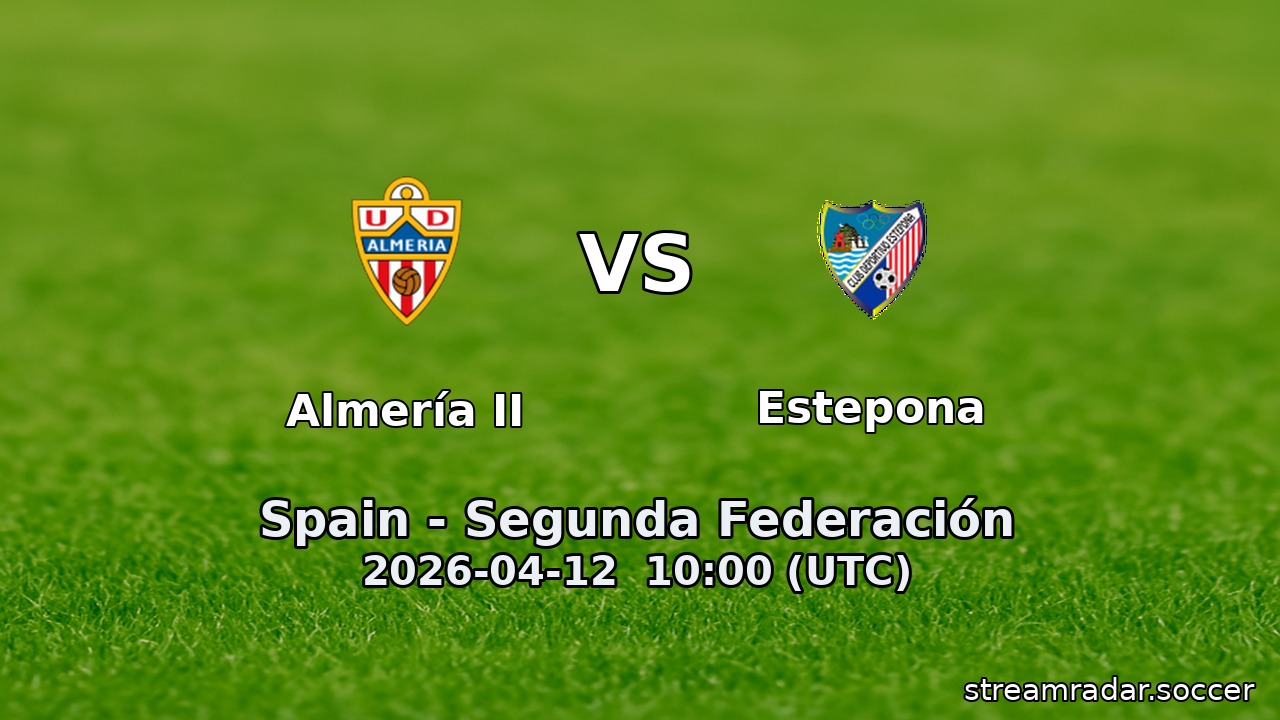Almería II vs Estepona