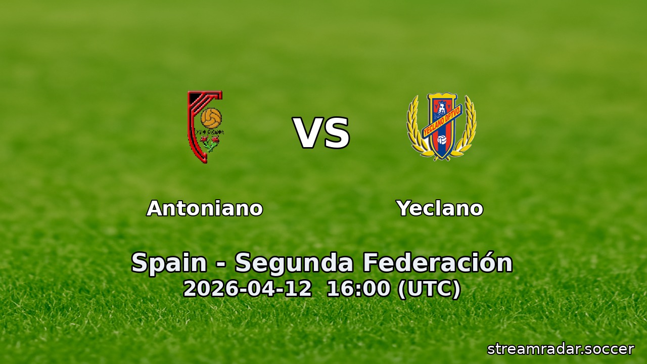 Antoniano vs Yeclano