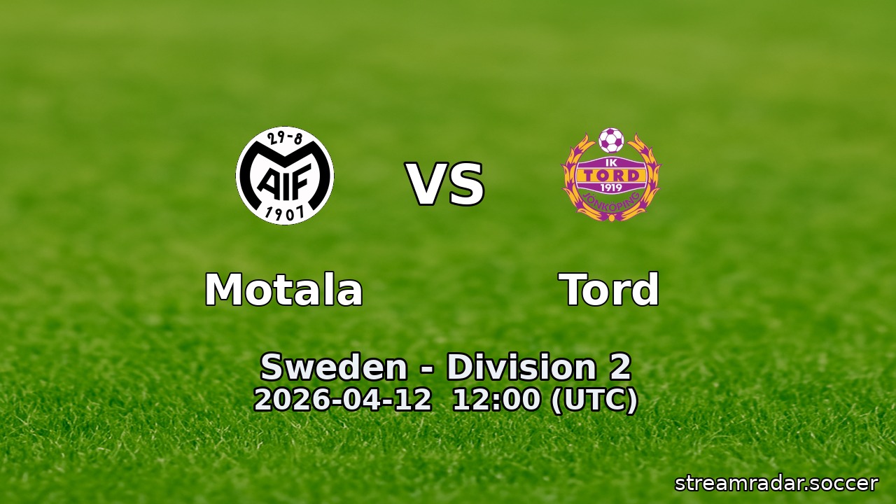 Motala vs Tord