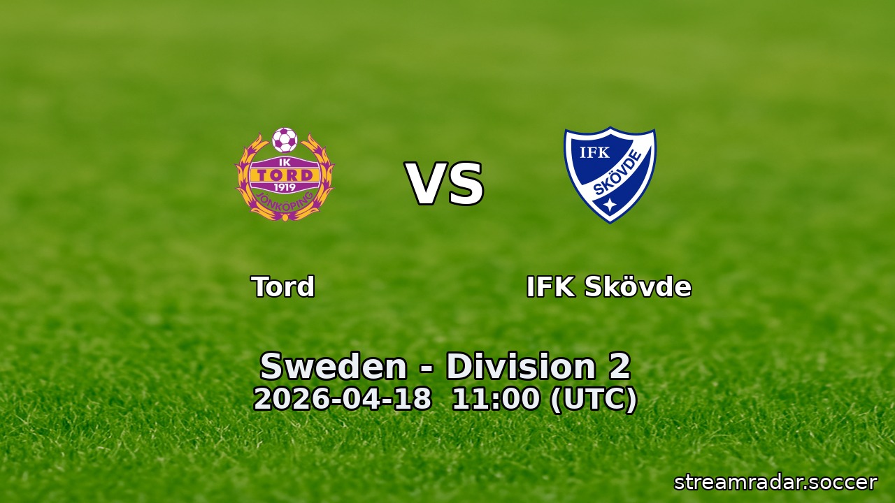 Tord vs IFK Skövde