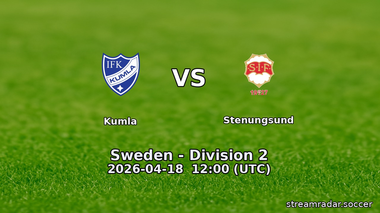 Kumla vs Stenungsund