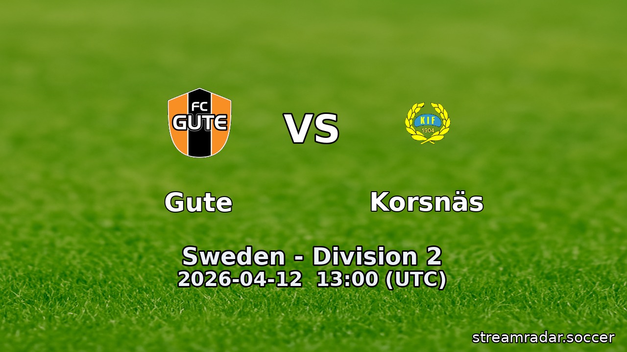 Gute vs Korsnäs