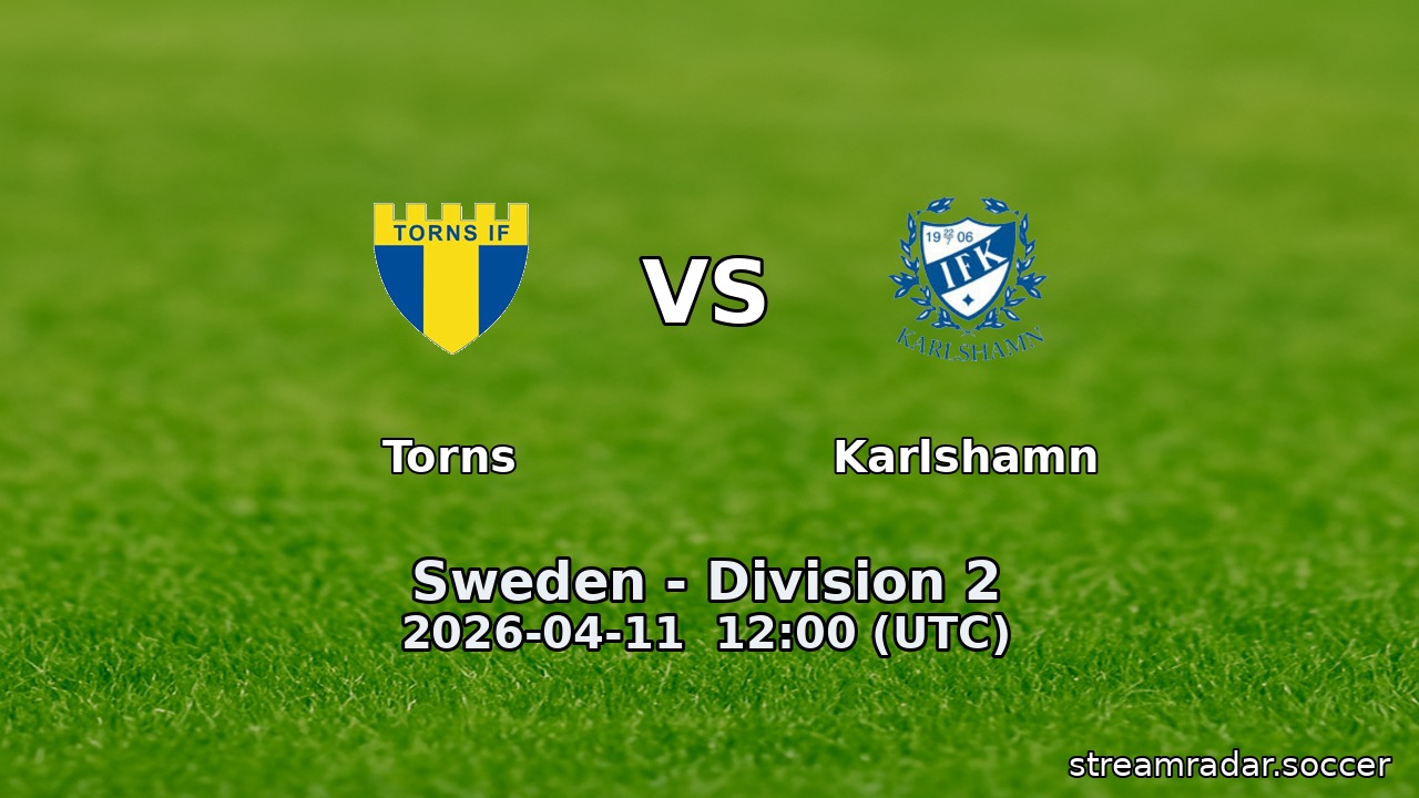 Torns vs Karlshamn