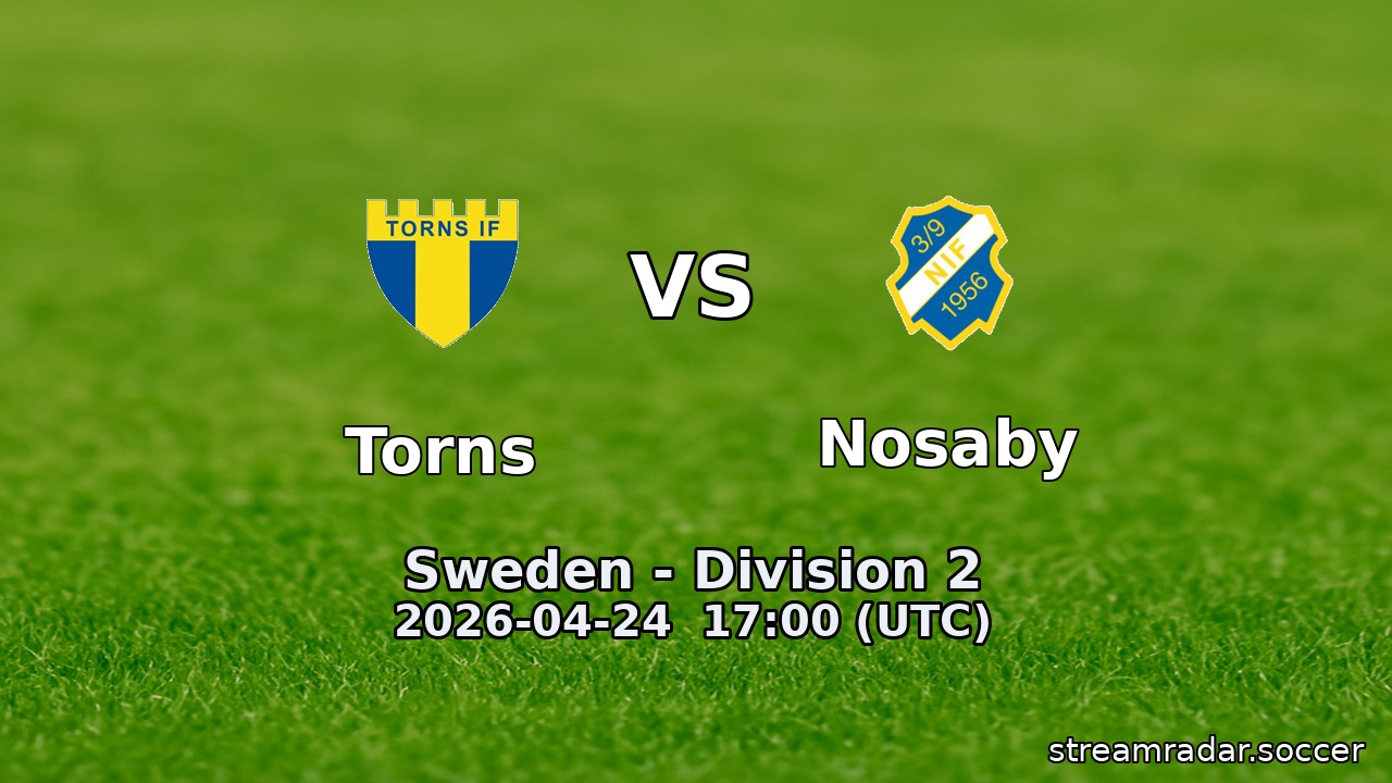 Torns vs Nosaby