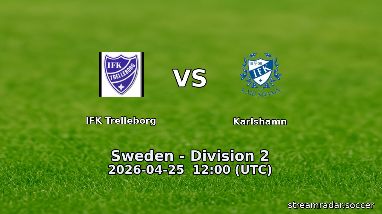 IFK Trelleborg vs Karlshamn