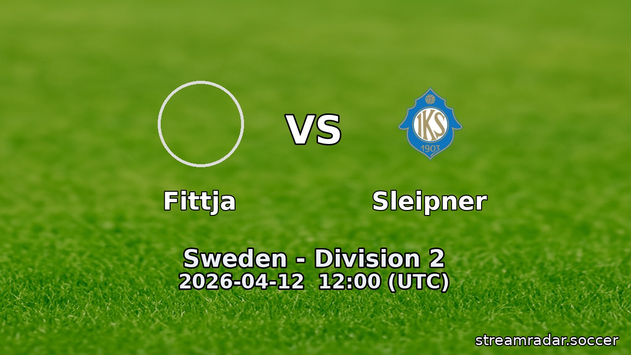 Fittja vs Sleipner