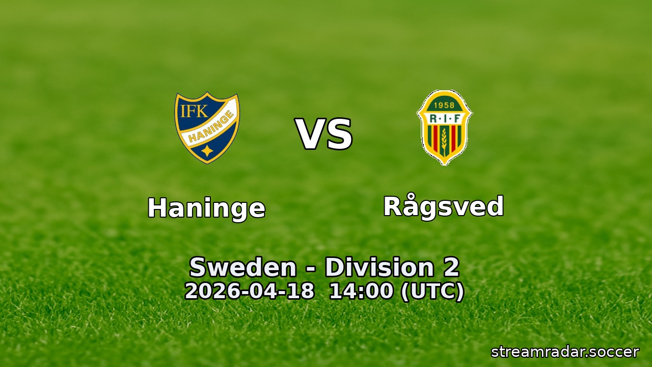 Haninge vs Rågsved