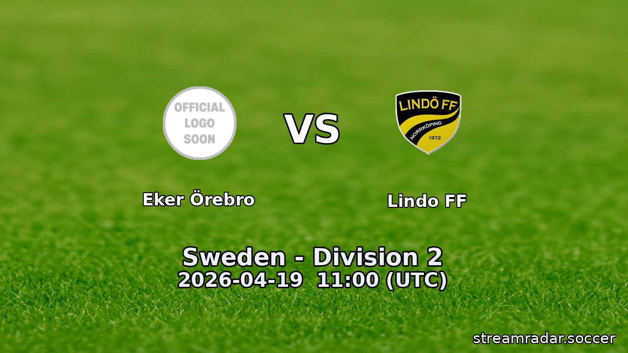 Eker Örebro vs Lindo FF