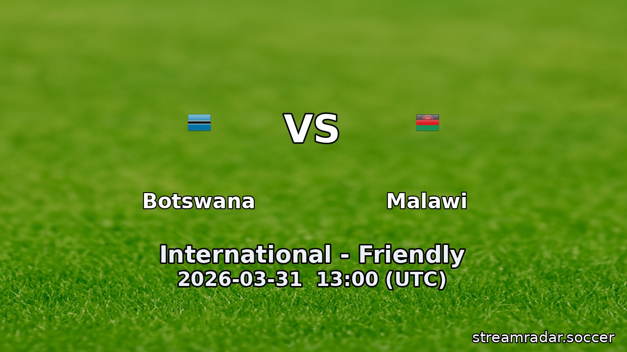 Botswana vs Malawi