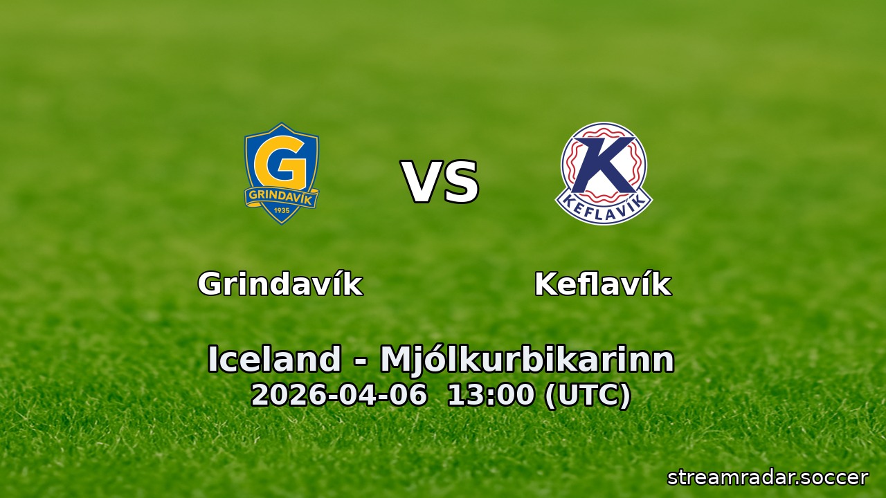 Grindavík vs Keflavík