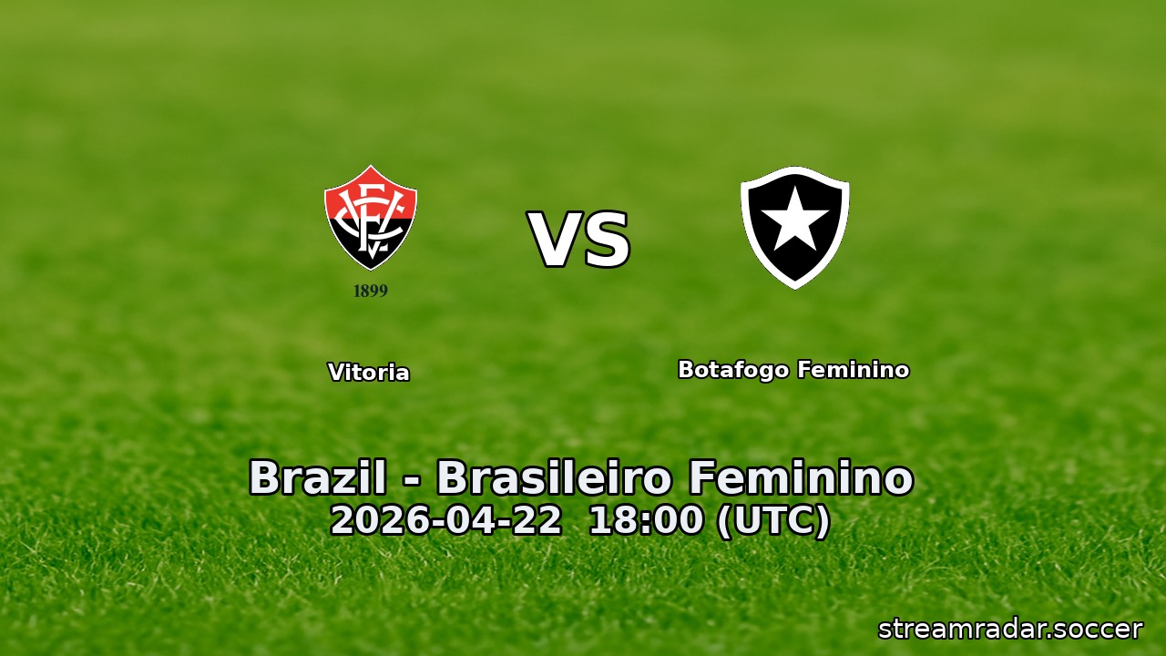 Vitoria vs Botafogo Feminino