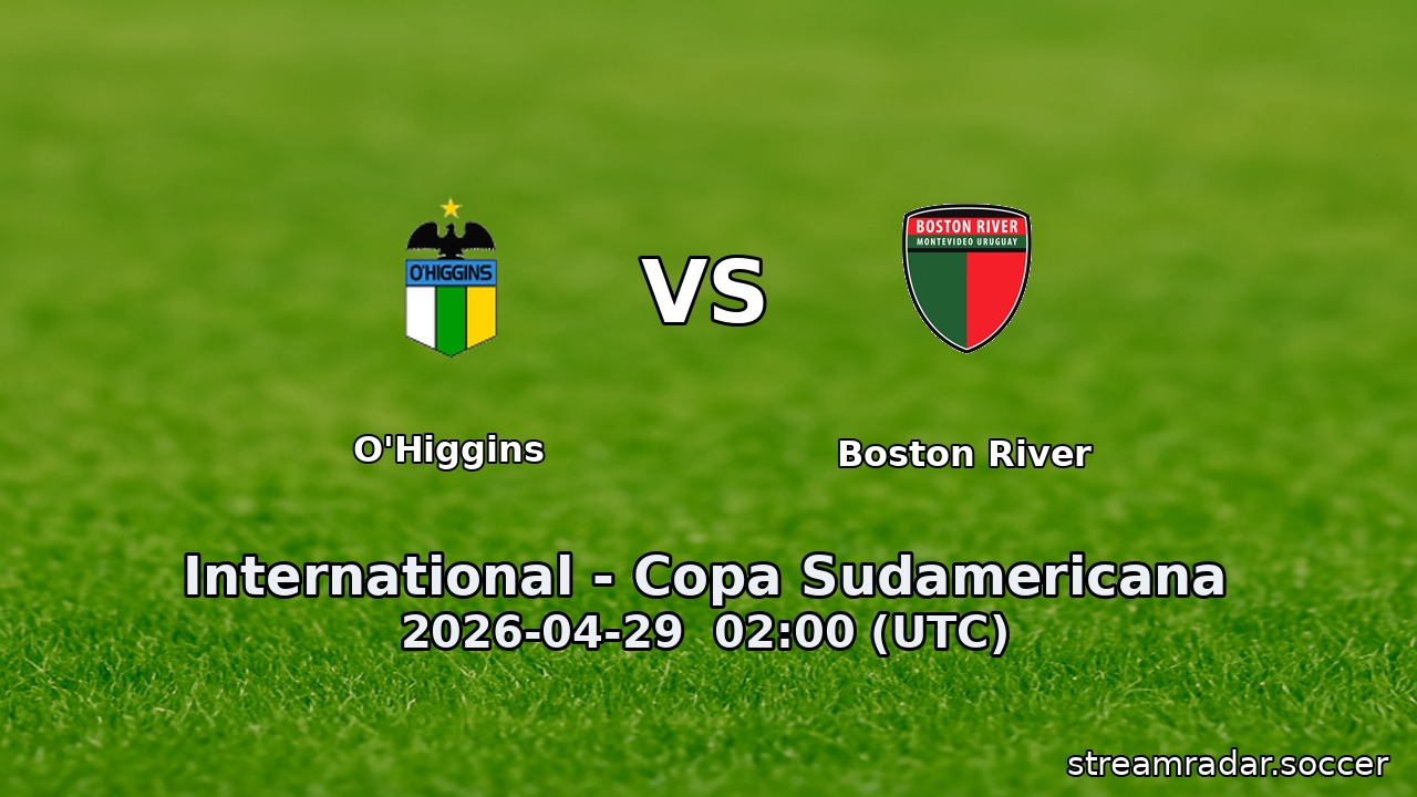 O'Higgins vs Boston River