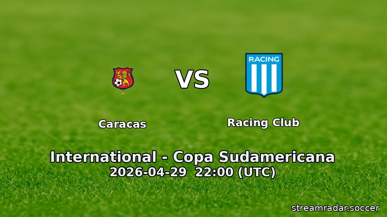 Caracas vs Racing Club