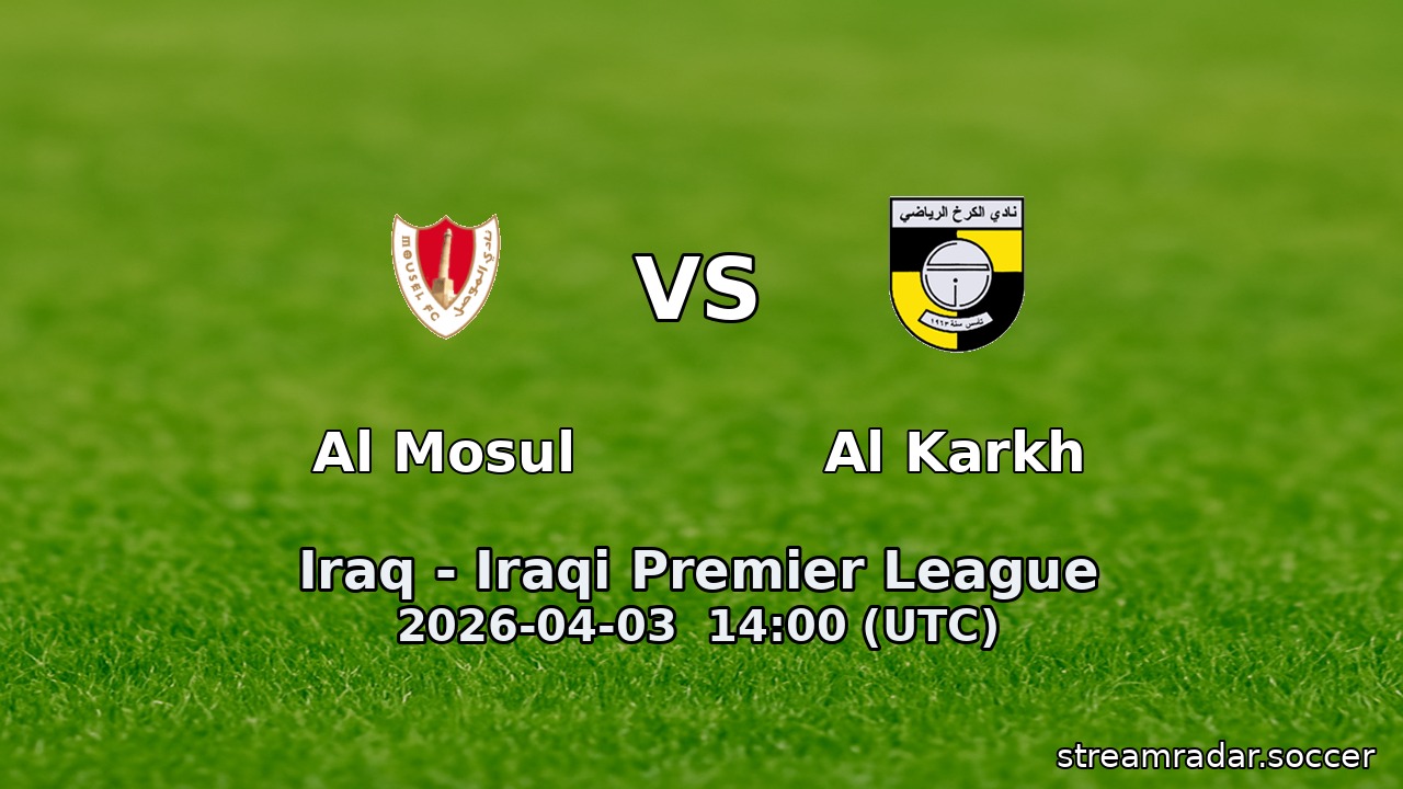 Al Mosul vs Al Karkh