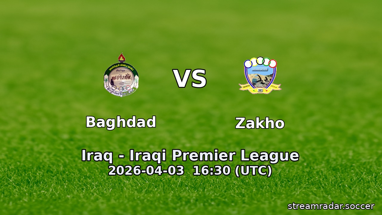 Baghdad vs Zakho