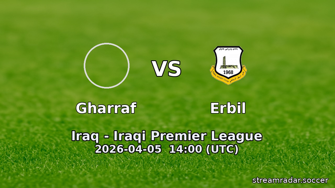 Gharraf vs Erbil