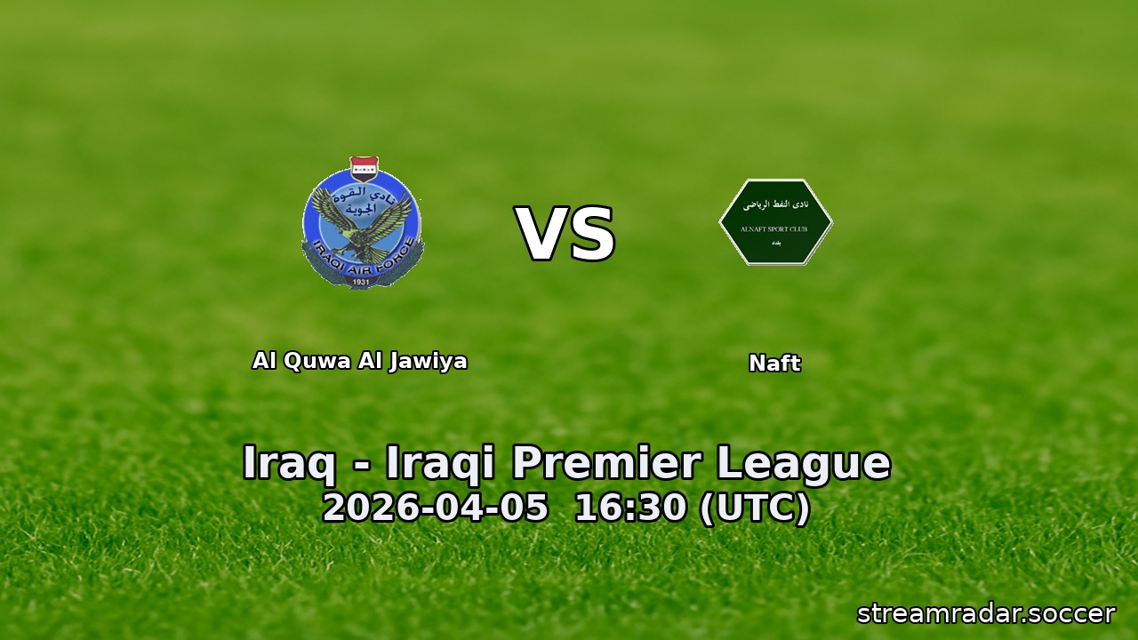 Al Quwa Al Jawiya vs Naft