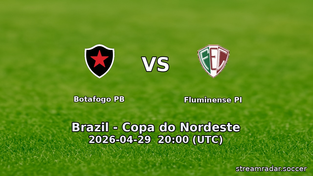 Botafogo PB vs Fluminense PI