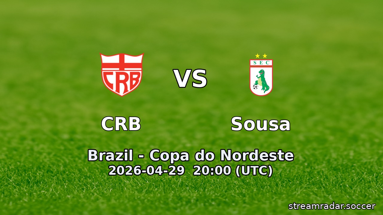 CRB vs Sousa