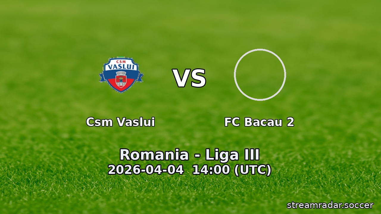 Csm Vaslui vs FC Bacau 2