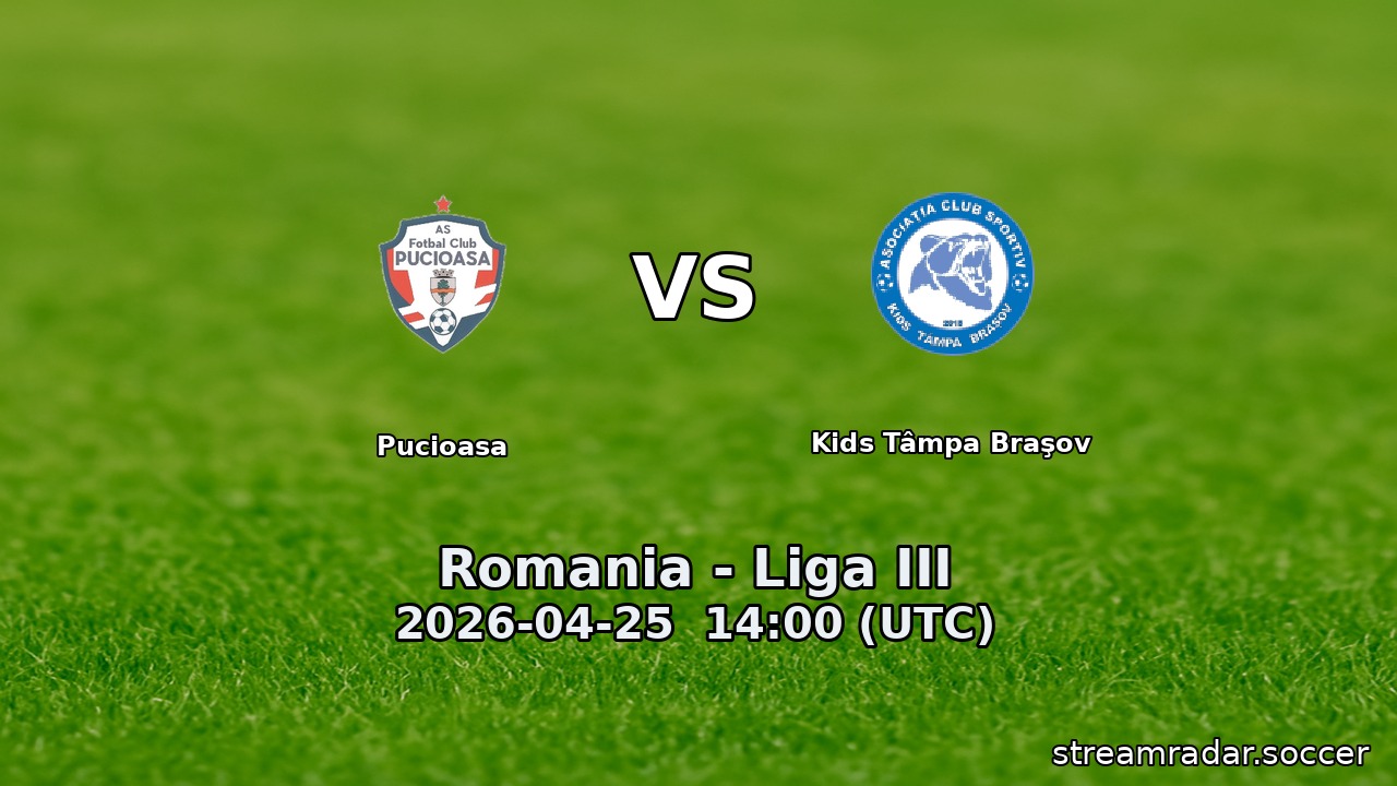 Pucioasa vs Kids Tâmpa Braşov