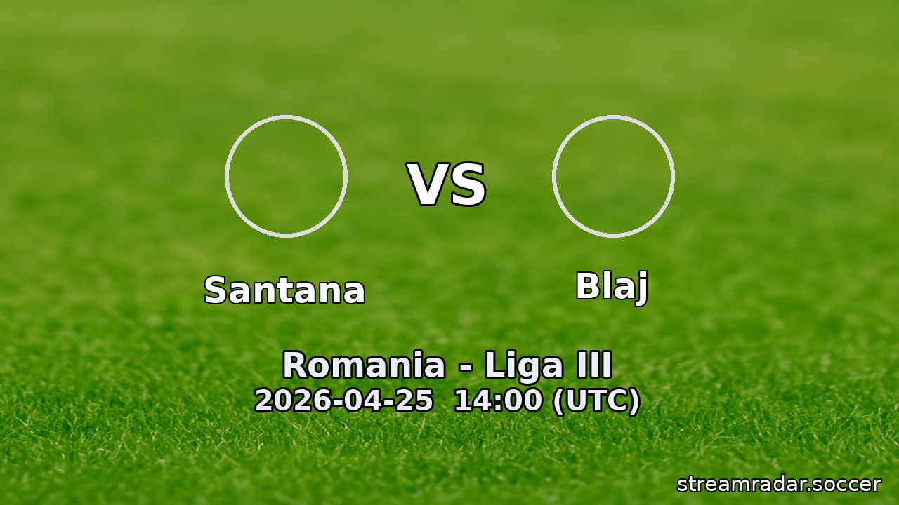 Santana vs Blaj