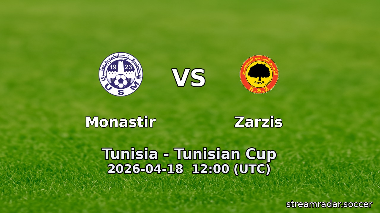 Monastir vs Zarzis