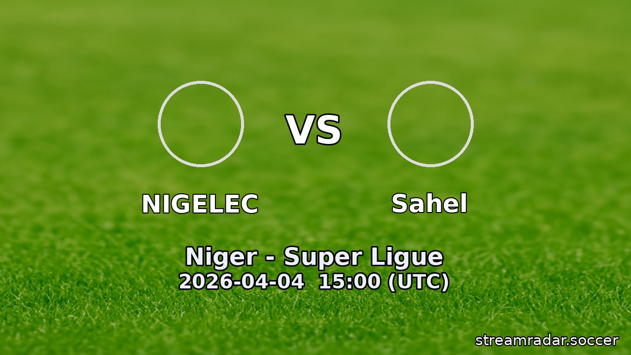 NIGELEC vs Sahel