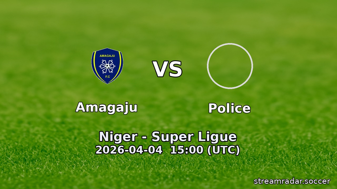 Amagaju vs Police