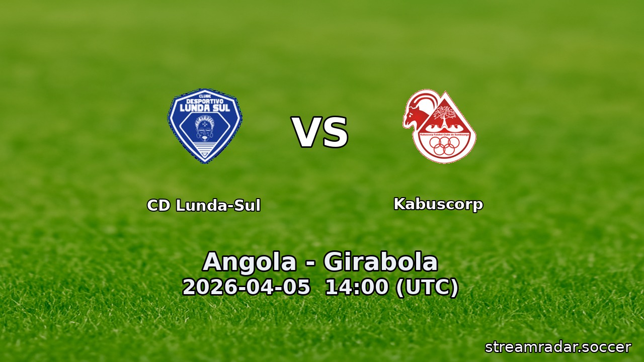 CD Lunda-Sul vs Kabuscorp