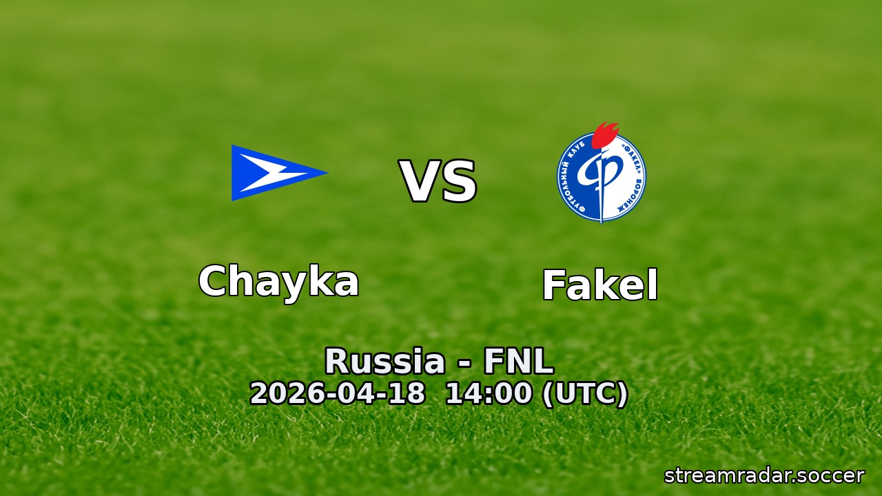 Chayka vs Fakel
