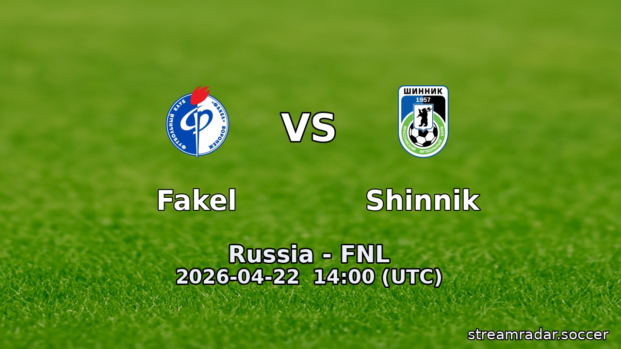 Fakel vs Shinnik