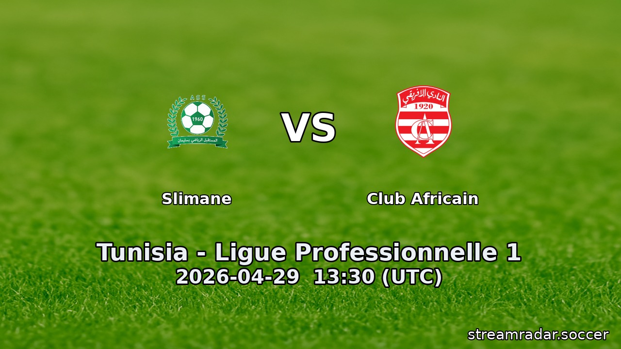 Slimane vs Club Africain