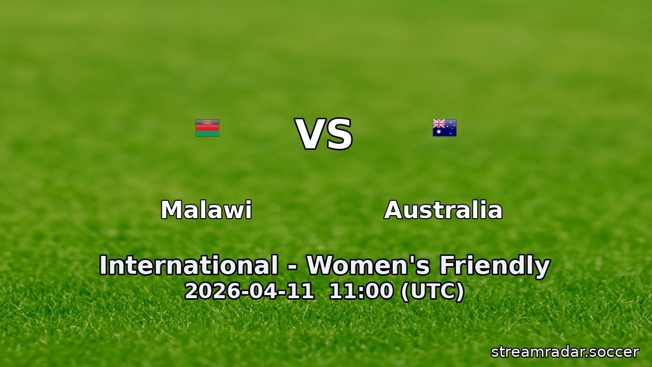 Malawi vs Australia
