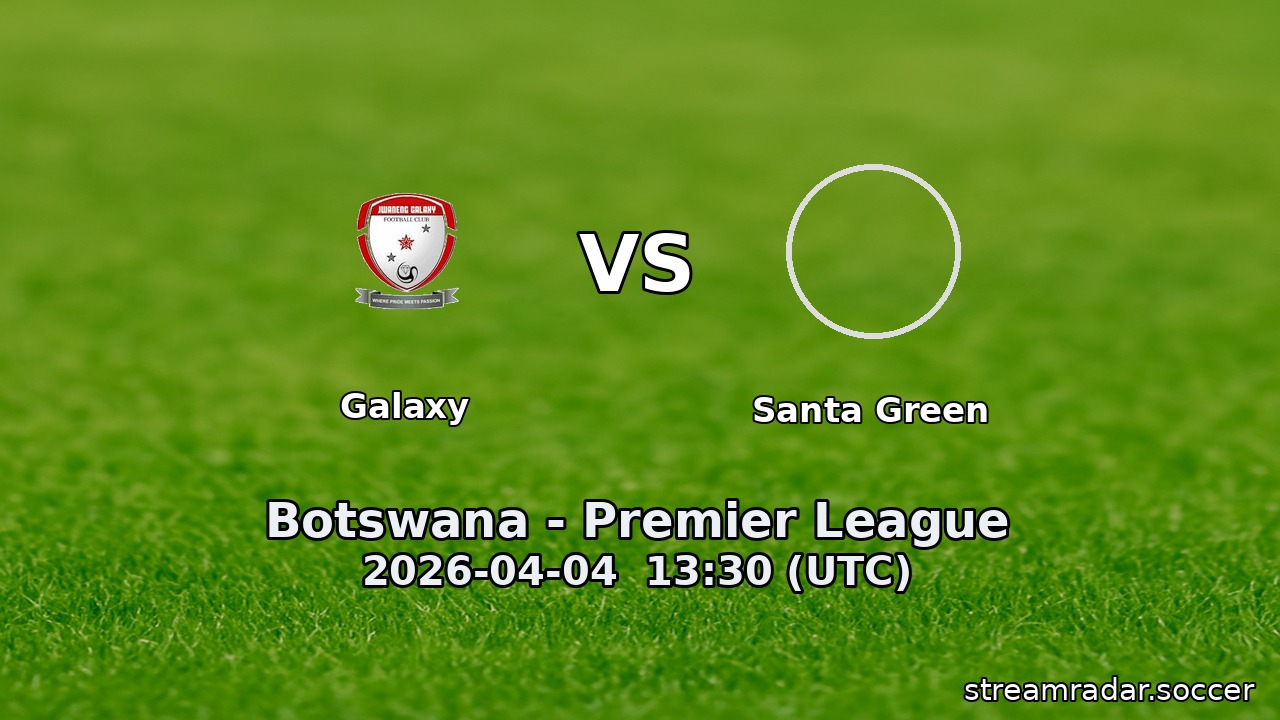 Galaxy vs Santa Green