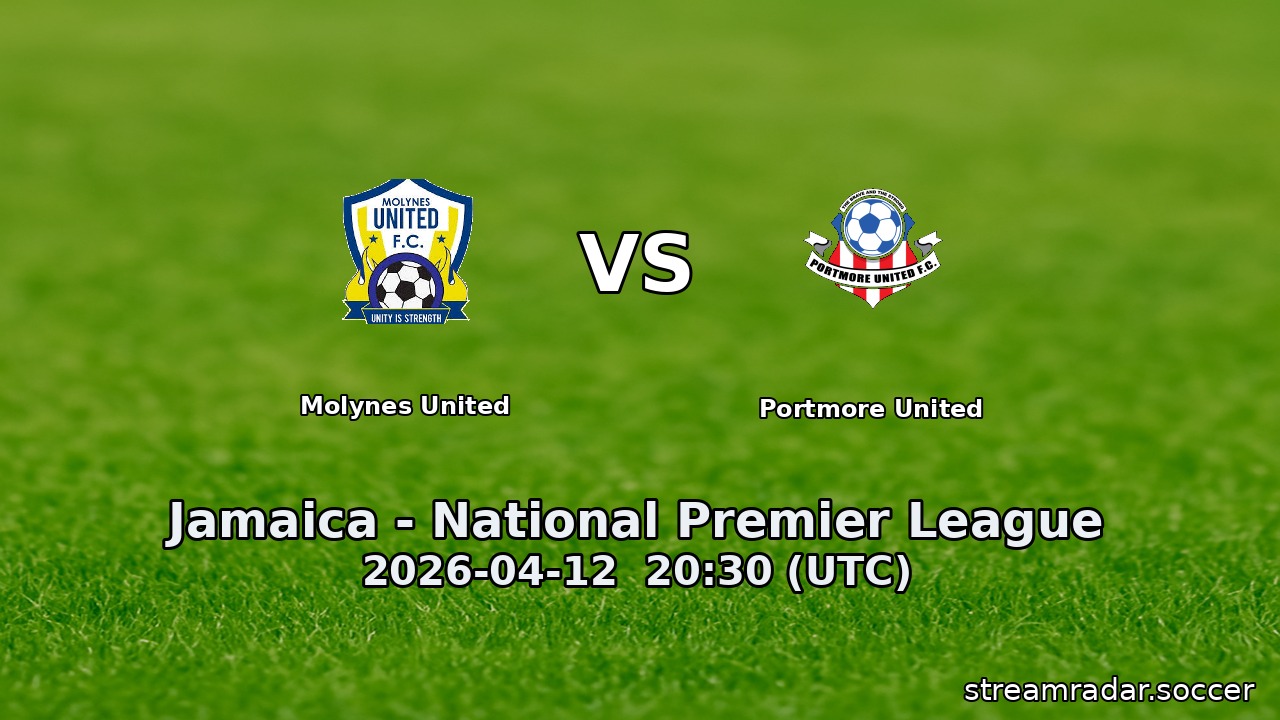 Molynes United vs Portmore United