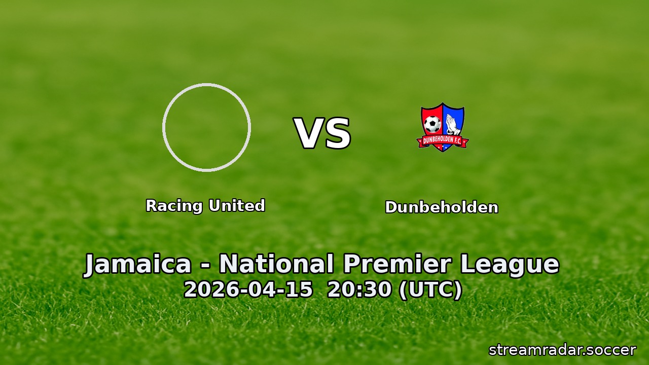 Racing United vs Dunbeholden