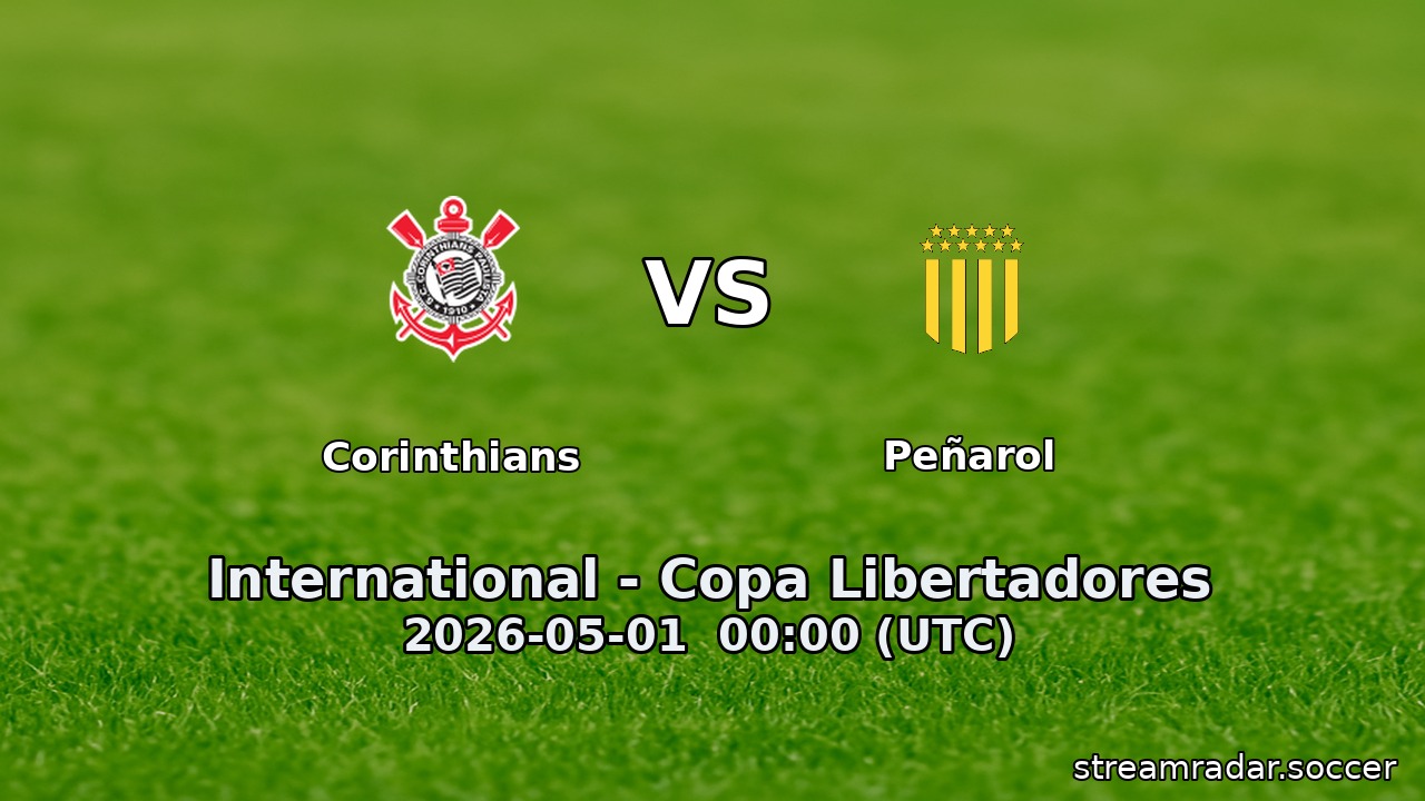 Corinthians vs Peñarol