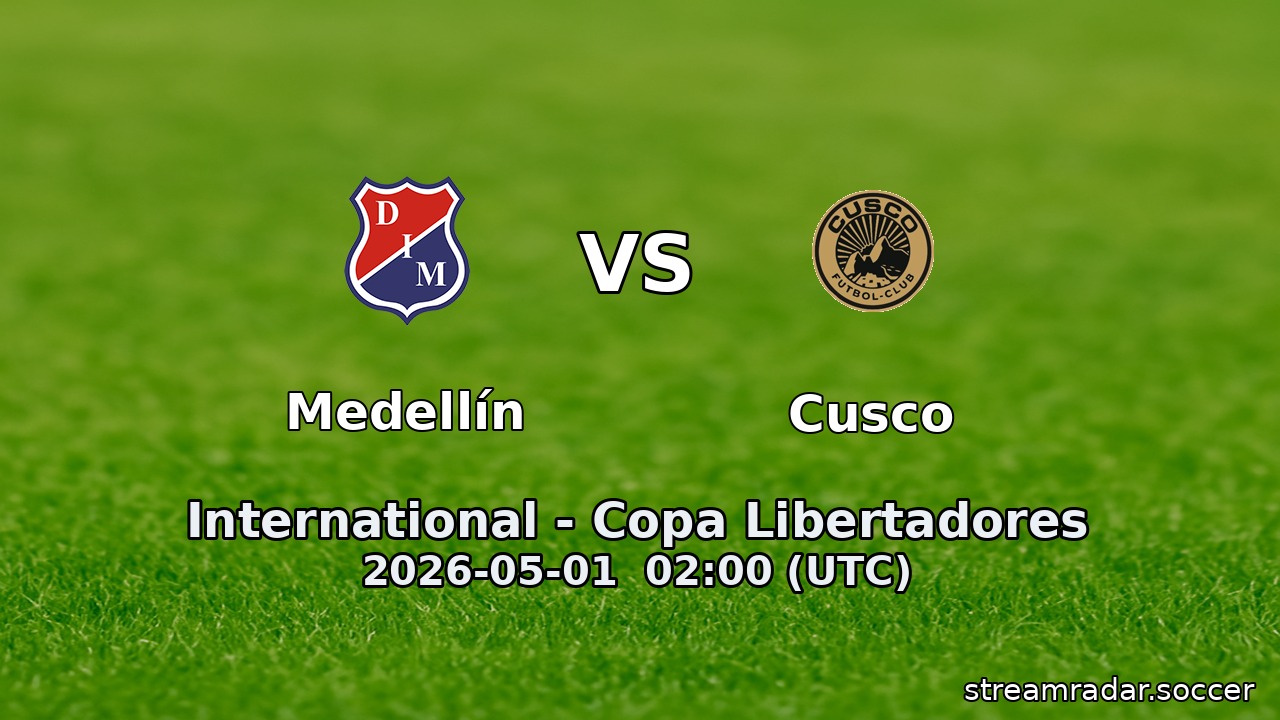 Medellín vs Cusco