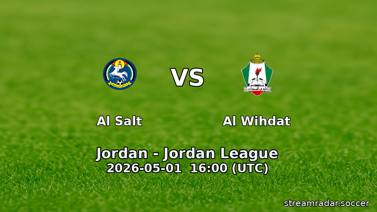 Al Salt vs Al Wihdat