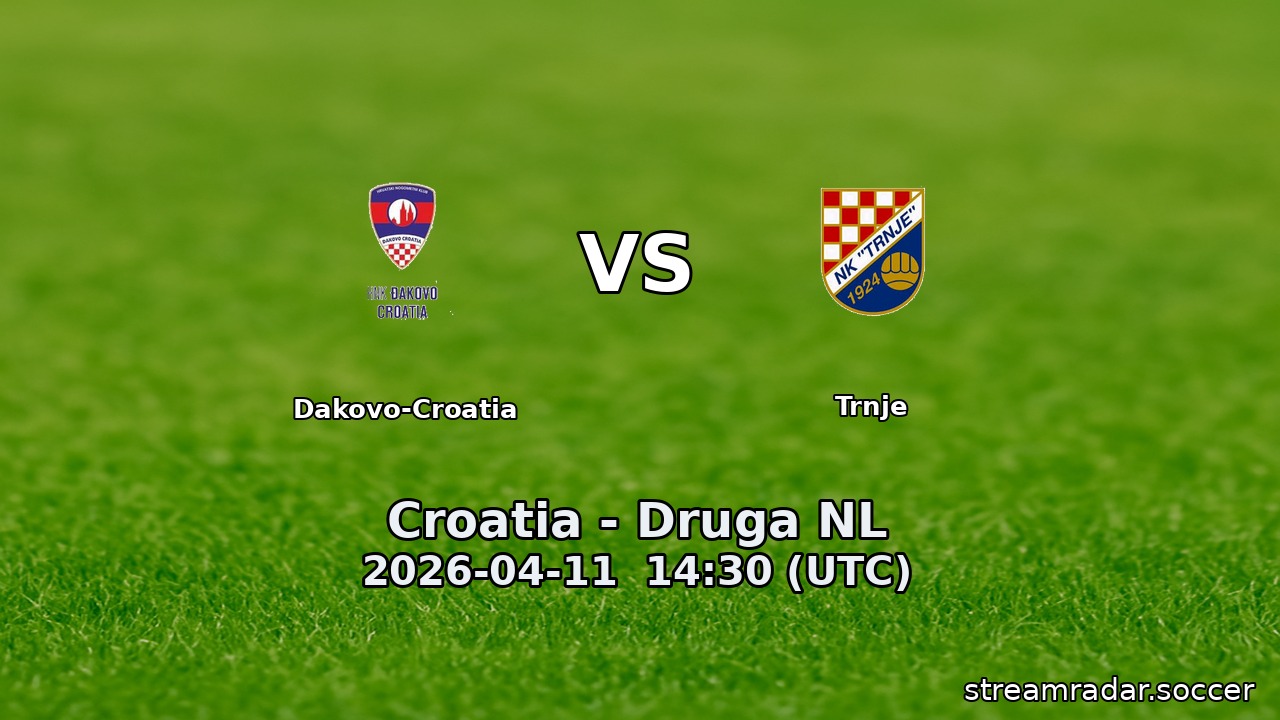 Dakovo-Croatia vs Trnje