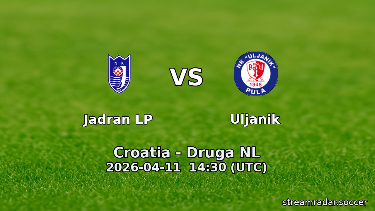 Jadran LP vs Uljanik