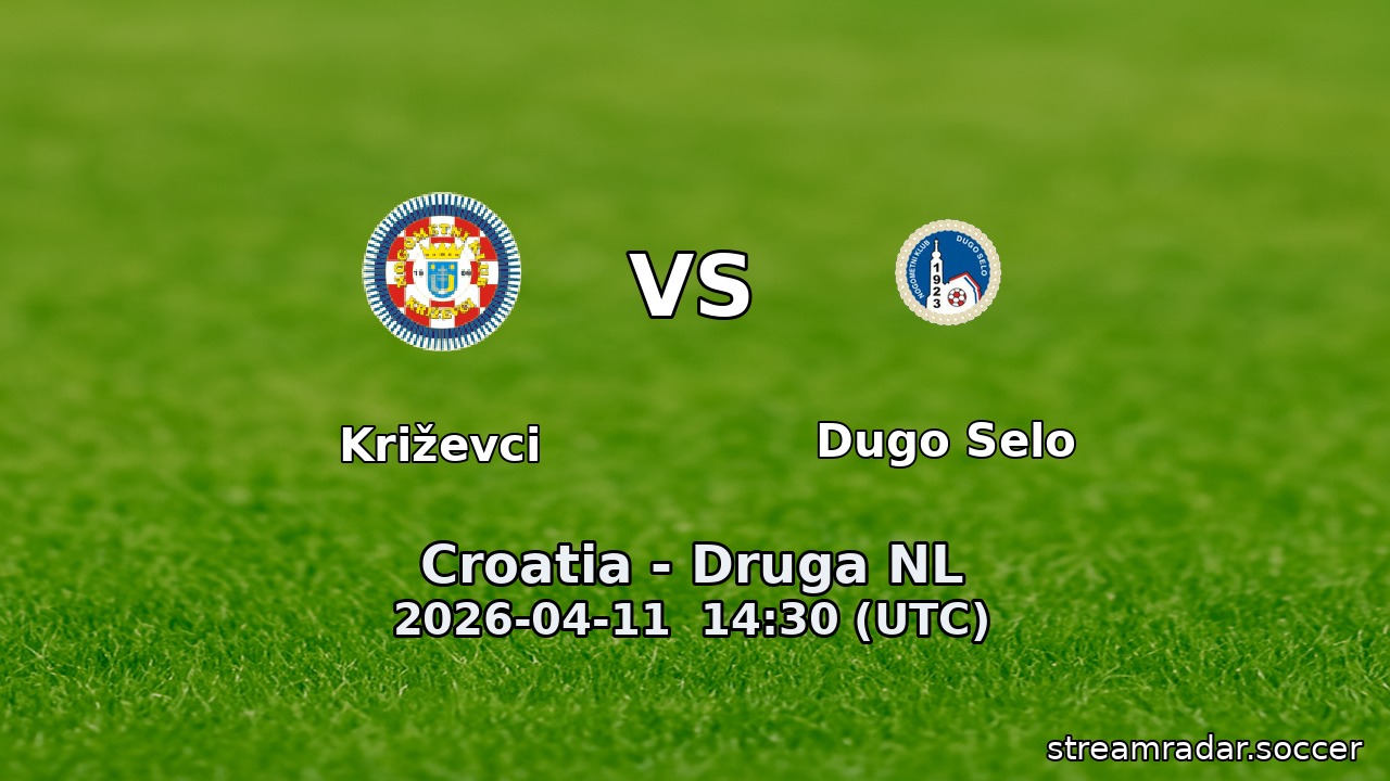 Križevci vs Dugo Selo
