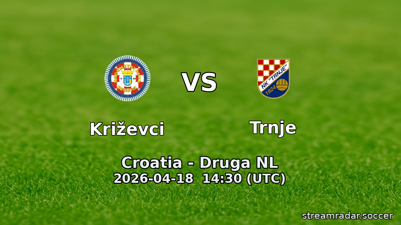 Križevci vs Trnje