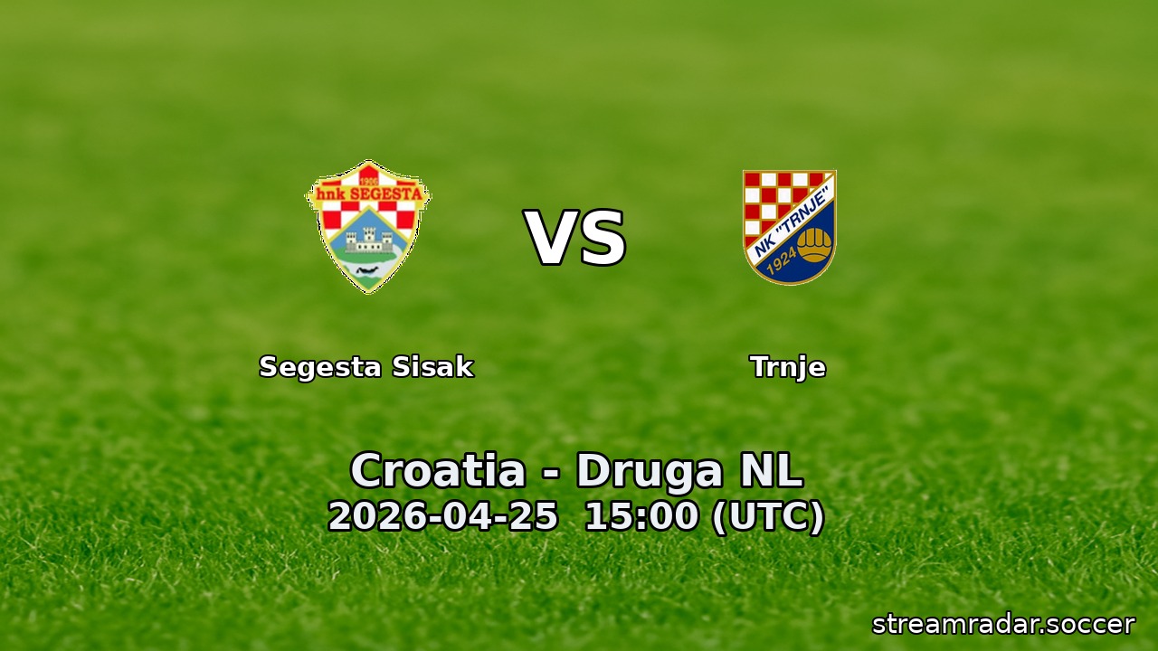 Segesta Sisak vs Trnje