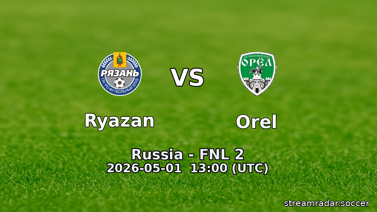 Ryazan vs Orel