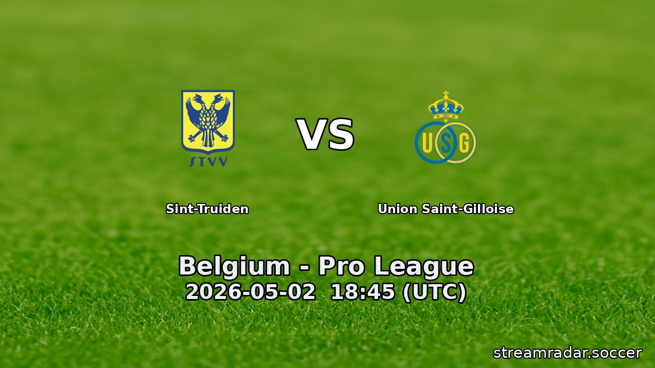 Sint-Truiden vs Union Saint-Gilloise