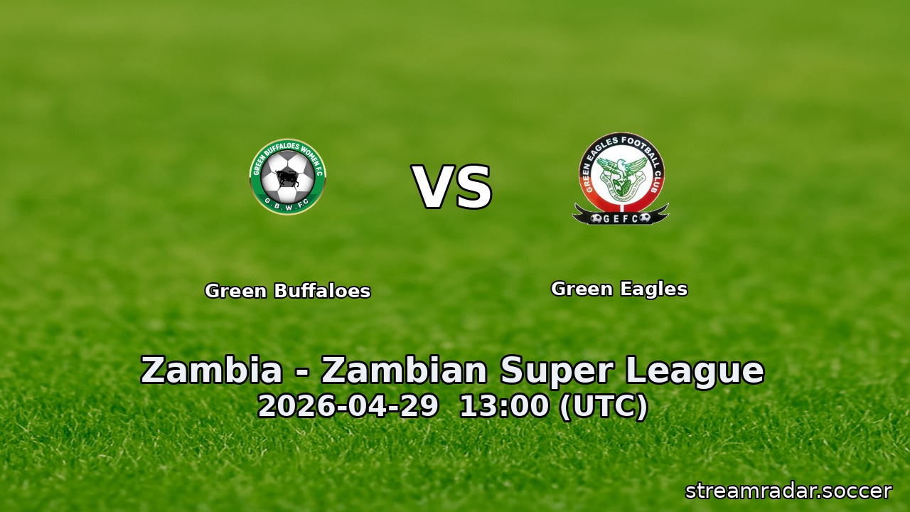 Green Buffaloes vs Green Eagles