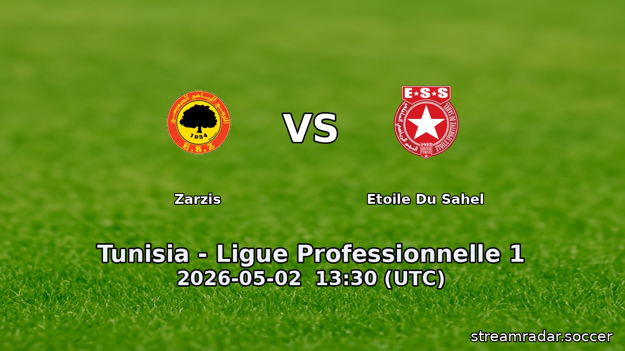 Zarzis vs Etoile Du Sahel