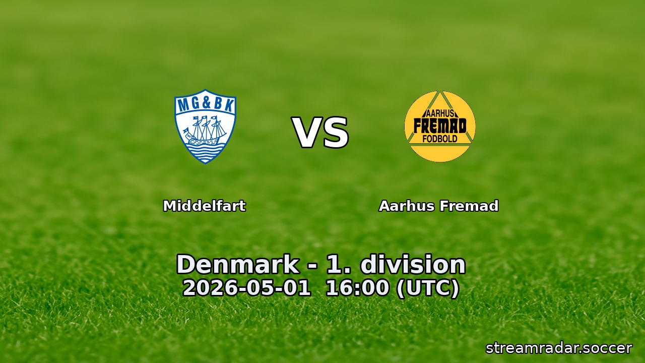 Middelfart vs Aarhus Fremad